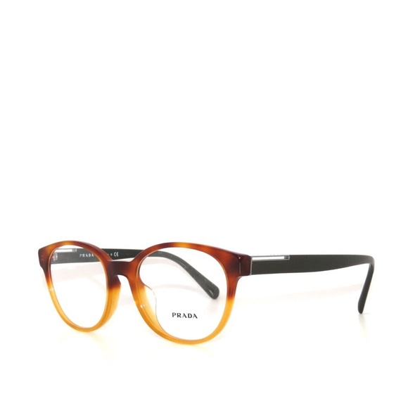 Prada 10UFV 10 NKO-1O1 54 Havana Gradient Yellow Eyeglasses PR10UFV